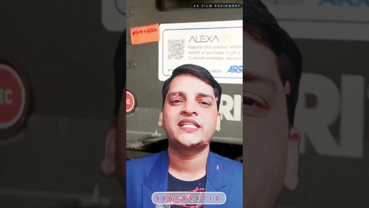 Arri Super35 on rent fron AK FiLM EQUiPMENT