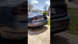 Straight Piped Cold Start VW Passat R-Line