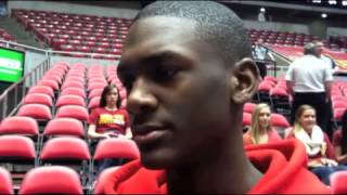 Jerry Myles (Davenport West, 2016) talks recruitment on unofficial visit to Iowa State