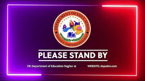 DepEd 10 Radio Based Instruction Intro