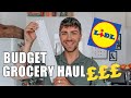 HUGE BUDGET GROCERY HAUL | £50 LIDL WEEKLY SHOP