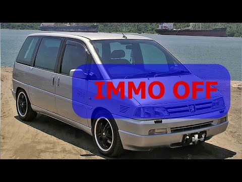 Как самому отключить иммобилайзер Peugeot 806. Bosch mp3.2 immo off