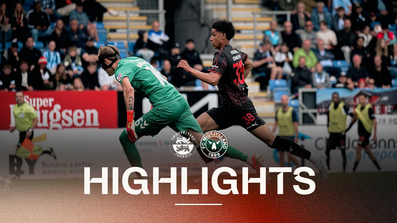 Sønderjyske Fodbold 2–3 FC Midtjylland full highlights