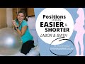 POSITIONS for an easier & shorter LABOR & BIRTH