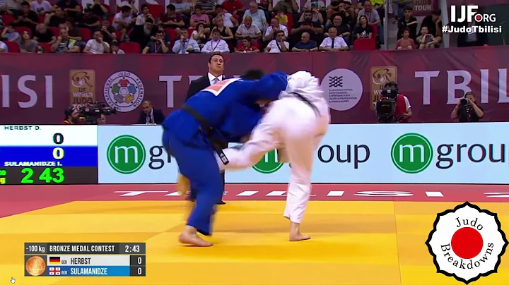 Judo Mens U100 - Daniel Herbst vs. Ilia Sulamanidz...