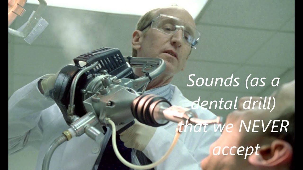 Imagine dental drill with a more pleasant sound YouTube