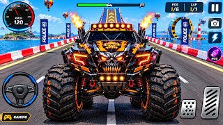 🔥 Monster Truck Stunt Game | Crazy Stunts & Extreme Racing Gameplay | car racing game |  RY ROHIT screenshot 5
