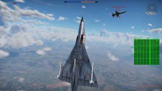Mirage IIIC vs. F-5C Full Dogfight + Merge and Rolling Scissors War Thunder
