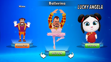 Dark Riddle 4.0.0 vs Talking Tom Guld Run : Mime vs Ballerina vs Lucky Angela