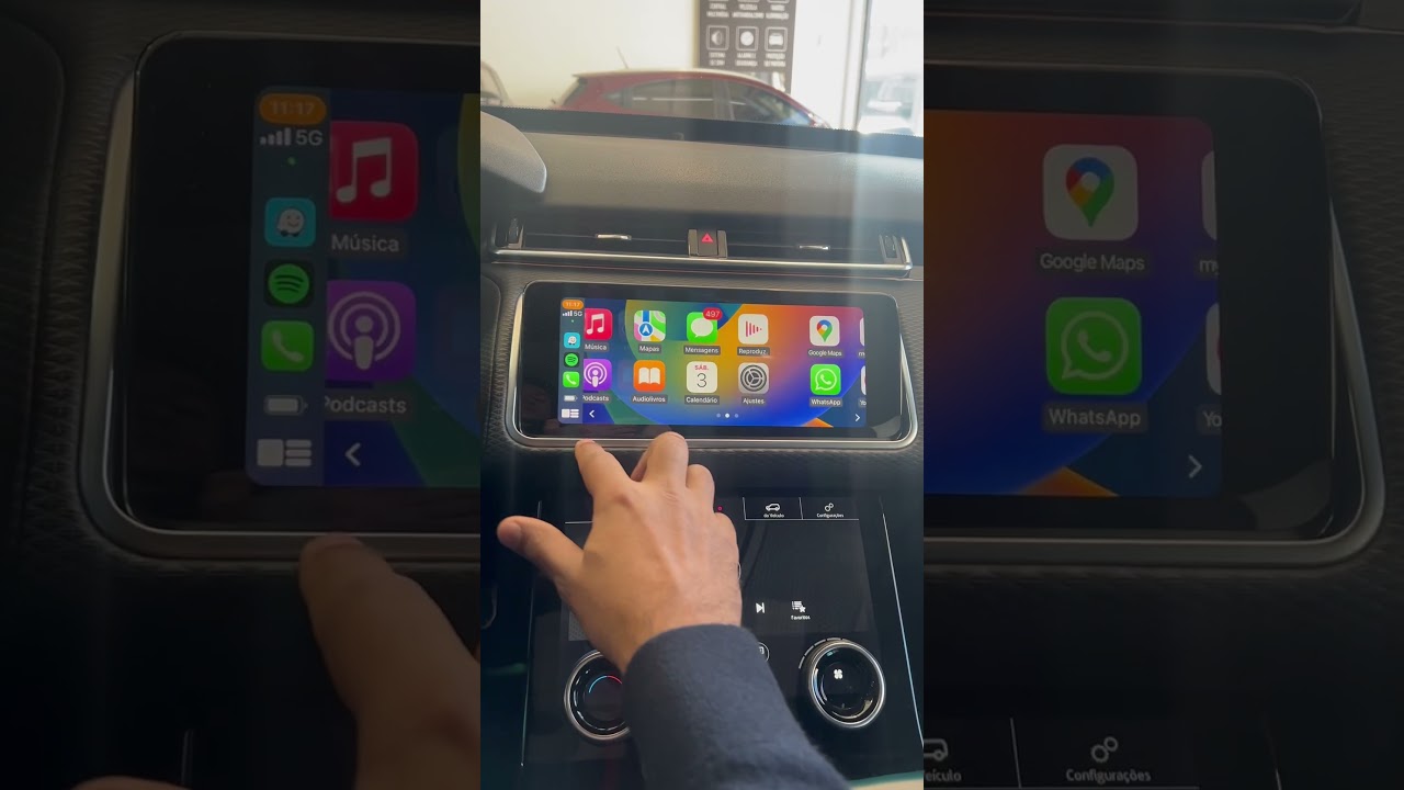 Conecte seu CarPlay sem fio e fique livre de cabos 📲✨#carplay #wireless #velar #landrover #ios