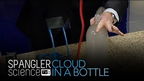 How to Make a Cloud in a Bottle - Cool Science Experiment