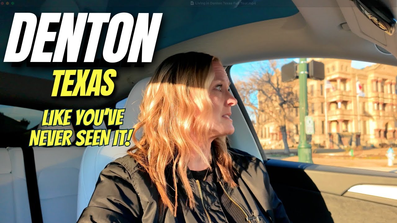 Denton Texas suburb tour, Kristen Carpentier, DFW Family Relocation Specialist