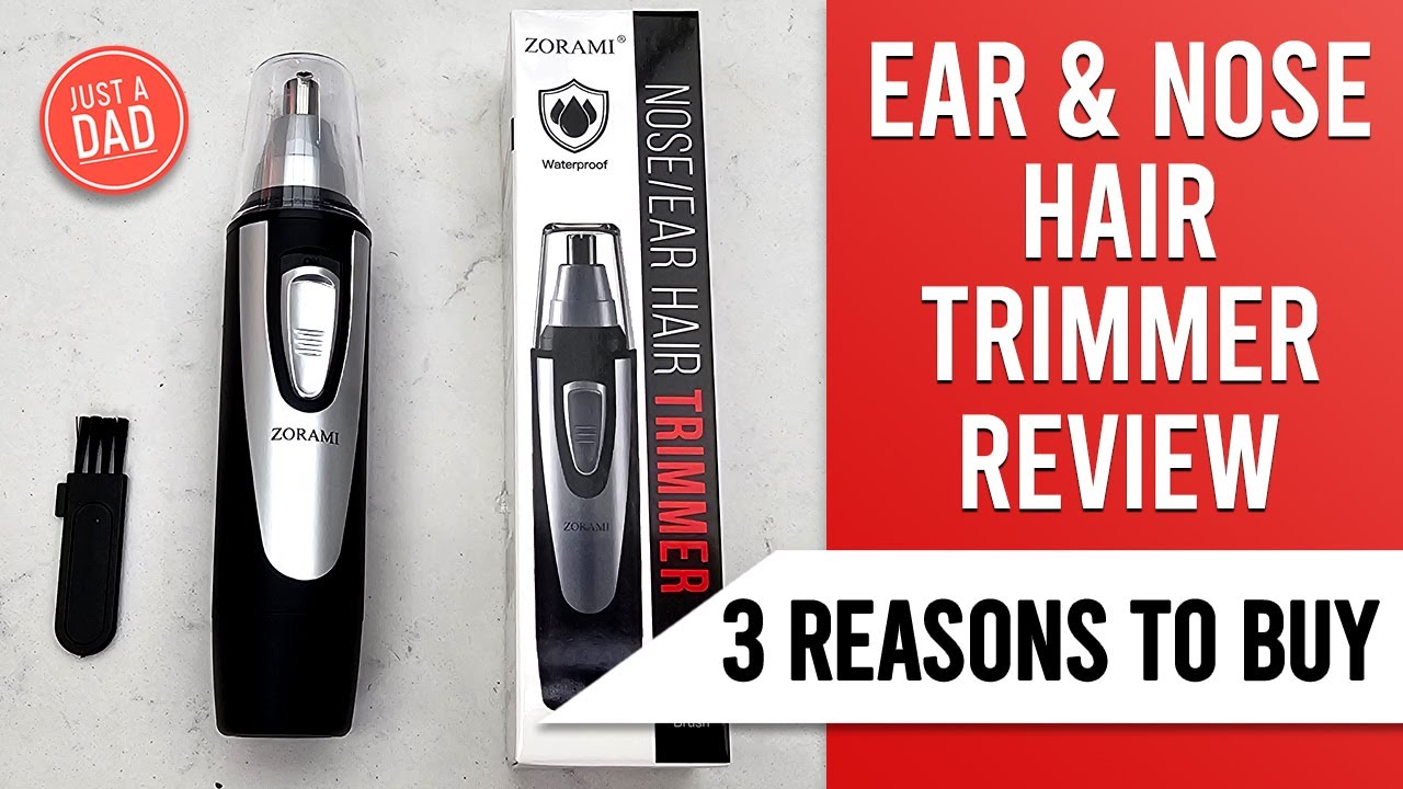 ZORAMI Ear and Nose Hair Trimmer REVIEW YouTube