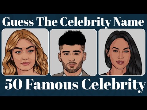 Guess The Celebrity within 5 seconds || Famous celebrities. part 3