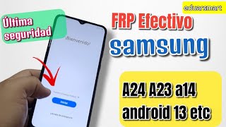 FRP Como Eliminar cuenta google samsung último método 2023 a12 a14 a32 a52 a24 a22 a10 a20 a30 a13