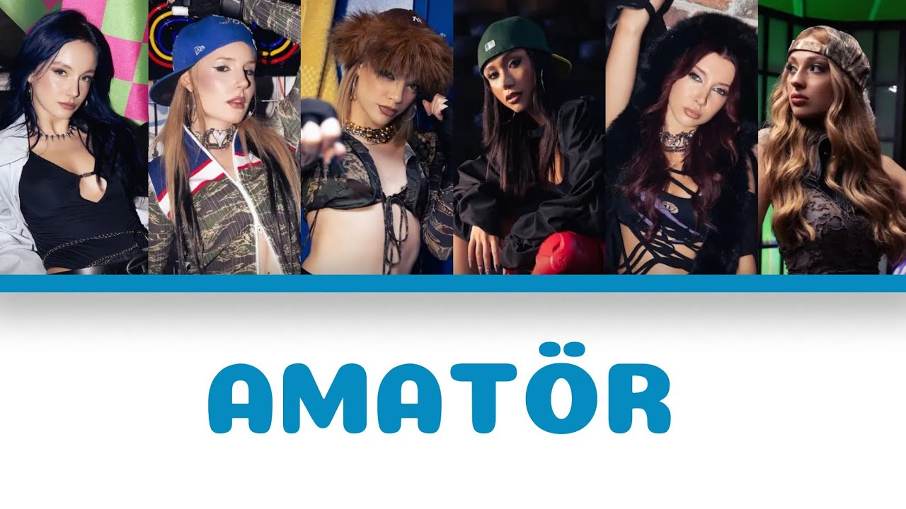 Manifest - Amatör | Color coded lyrics / Renk kodlu şarkı sözleri 