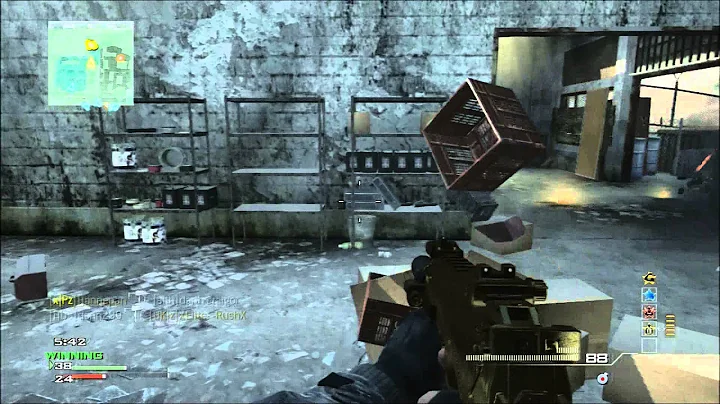 Call of Duty Mw3 - Fast rush Moab Mp7 on Dome Ps3 - xPz
