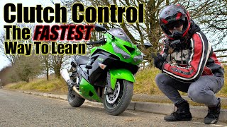 Learning Clutch Control On ANY Motorcycle In 5 Minutes (Feat. Kawasaki ZZR1400 / ZX-14R)