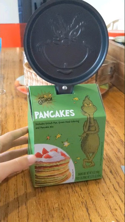 Grinch Pancakes - Taste of the Frontier