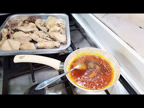 كل ما اعمل الفراخ دي تسألوني عليها بدون فرن اقسم بالله أجمل من المشويه