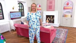 Tommy Bahama Relax Cropped Pajama Set on QVC
