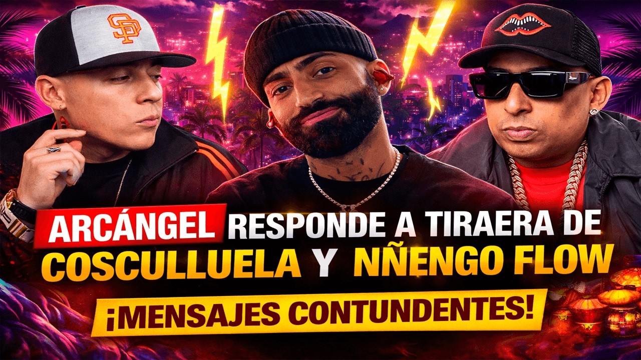 ARCANGEL REACCIONA A COSCULLUELA | Porque nunca se dio la guerra entre arcángel y coscu