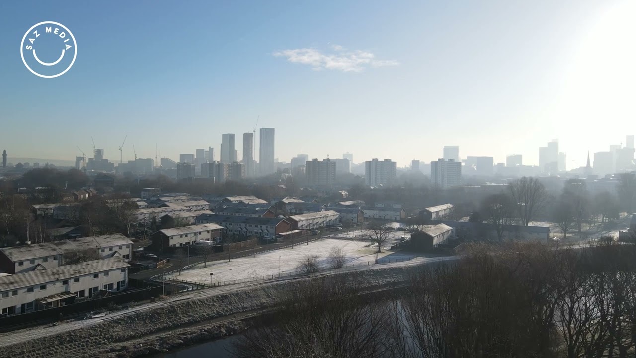 SAZ MEDIA Drone test in Salford