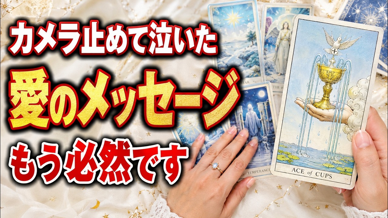 【涙腺崩壊】天からの愛が凄すぎる…あなたがこれを受け取るのは「必然」でした