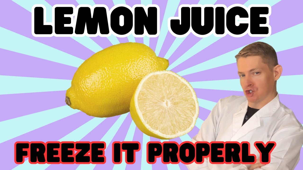 How To Properly Freeze Lemon Juice (Like A Pro!)