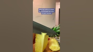 How to Cut a Pineapple #shorts
