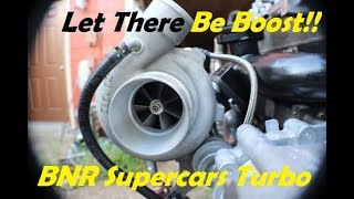 BNR Supercars Turbocharger Installed (Update)