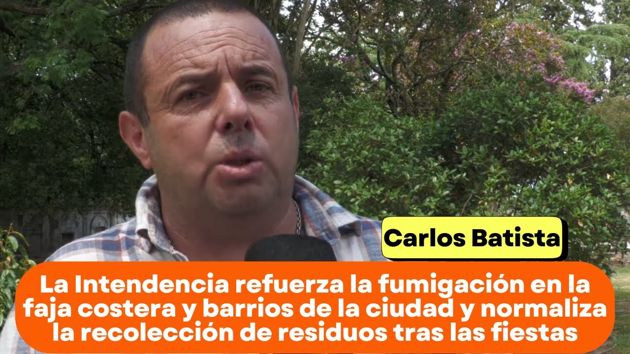 La Intendencia refuerza la fumigación en la faja costera y barrios de ...