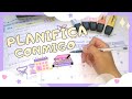 COMO PLANIFICAR TU ESTUDIO/ HAZ UN PLANNER DE ESTUDIO CONMIGO! Y ORGANIZATE MEJOR