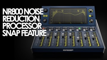 Using the Snap Feature on the NR800 Noise Reduction Processor