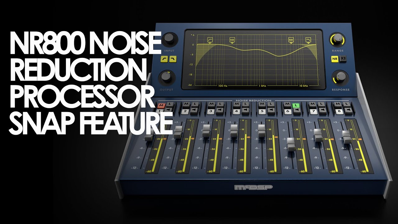 Using the Snap Feature on the NR800 Noise Reduction Processor - YouTube