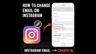 how to change email on instagram