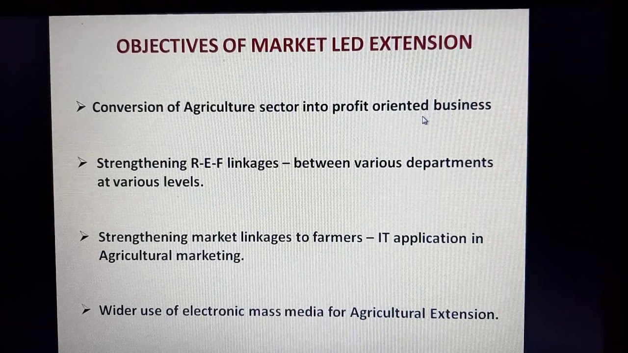 Market Led Extension By Dr O P Parganiha YouTube Market Led Extension By Dr O P Parganiha YouTube