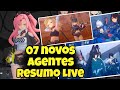 Revelado 07 Novos Agentes. Resumo Live Pré-Lançamento Zenless Zone Zero