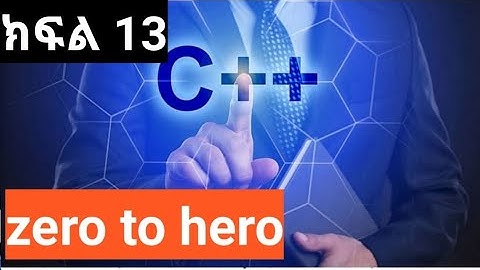 c++ swapping two numbers     c++ programming in Amharic