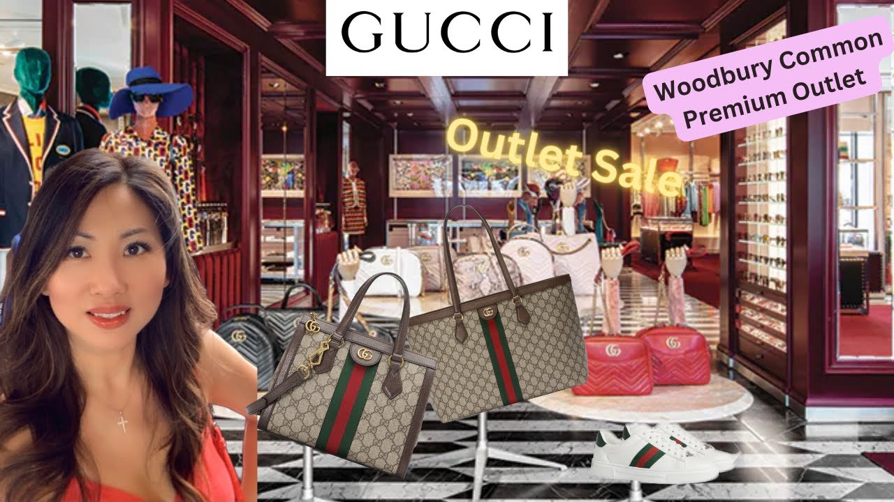 Gucci Outlet Huge Discount Sale 40% to 60% OFF at Woodbury Common