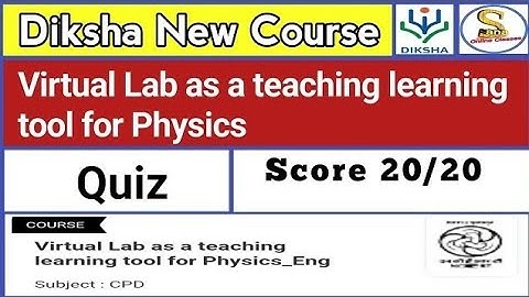 Virtual Lab as a teaching learning tool for Physics Quiz Answers #cbse #ncert