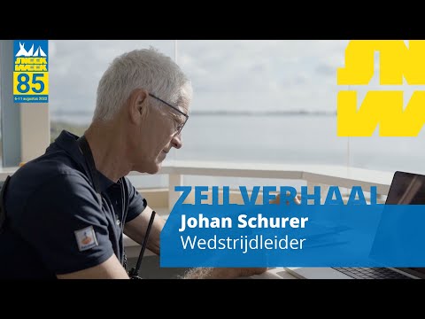 Wedstrijdleider Johan Schurer - Zeilverhaal 85e Sneekweek