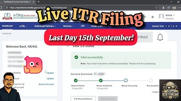 How to File ITR Online 2025 | Income Tax Return (ITR1 - AY 2025-26) PC or Mobile in 15 Mins!!