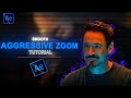 Smooth aggressive zooms for your edits  after effects tutorial  beginners guide