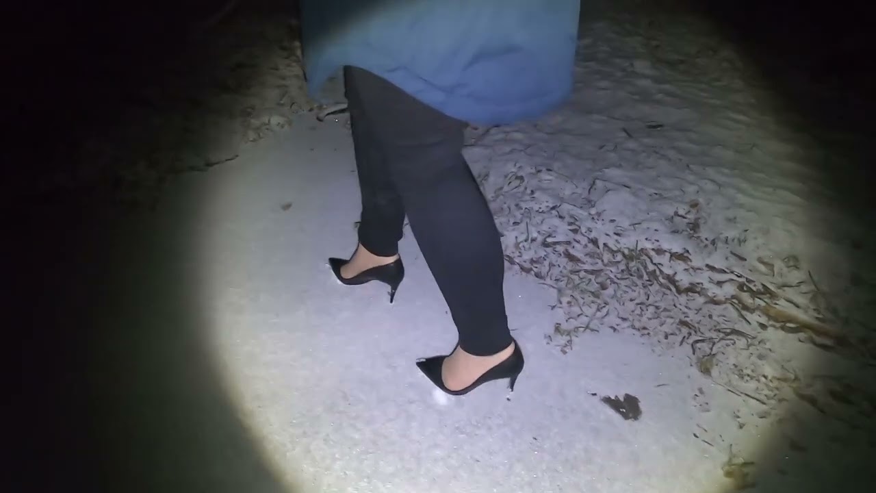 Louboutin snow and mud