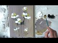 Very easy abstract floral painting  painting for beginnermariarthome