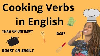 Cooking Vocabulary in English: English Cooking Verbs