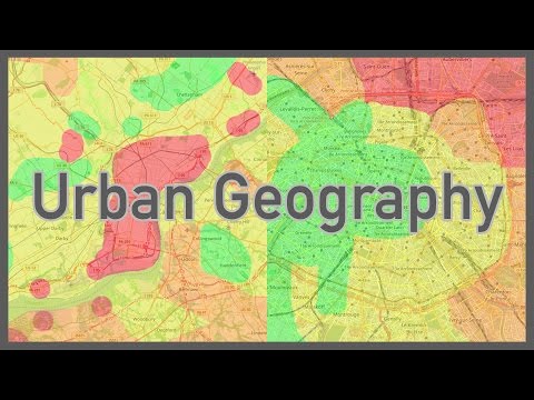 Stedelijke geografie: waarom we leven waar we wonen
