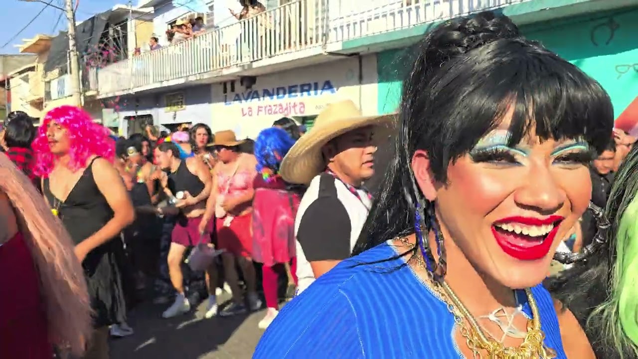 Carnaval Yautepec 2025. El show de las viudas.