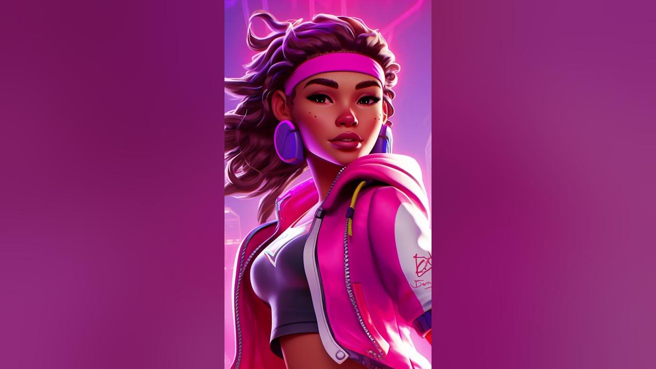 Zendaya Fortnite Loading Screens - YouTube